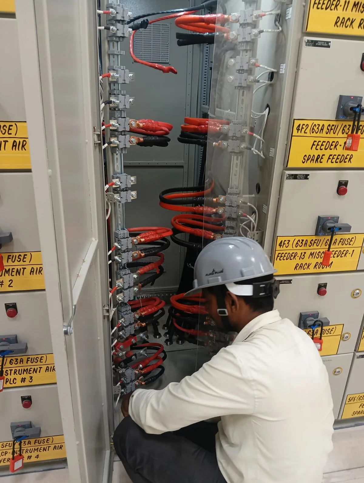 Electrical maintenance works